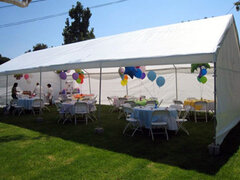 Tents/Canopies, Misters and Ways to Beat the Heat